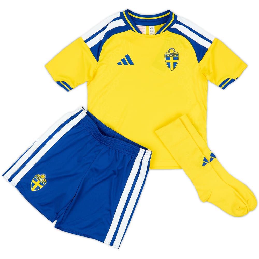 2026-27 Sweden Home Full Kit (Little Kids)