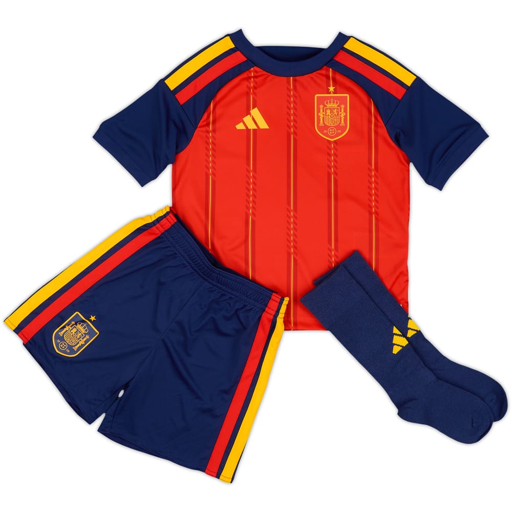 2026-27 Spain Home Full Kit (Little Kids)