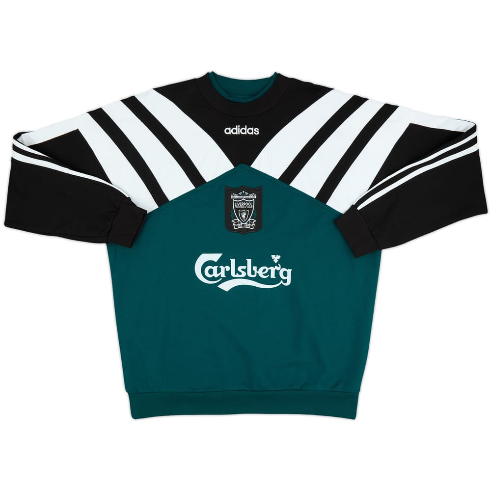 1995-96 Liverpool adidas Originals Reissue Crew Sweat Top