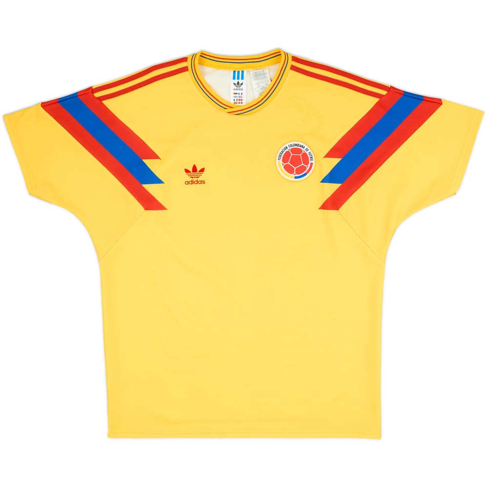 1990 Colombia adidas Originals Reissue Home Shirt #10