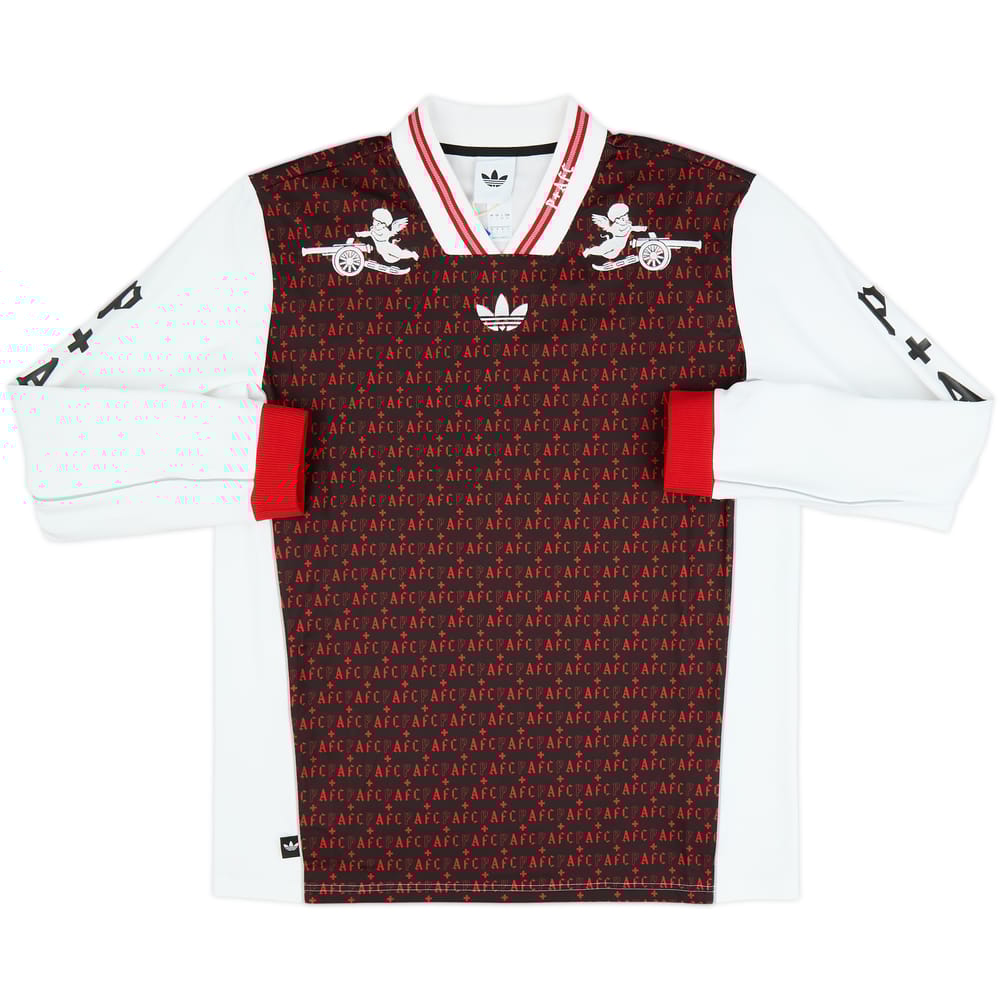 2025-26 Arsenal adidas Originals Places+Faces Lifestyler L/S Shirt