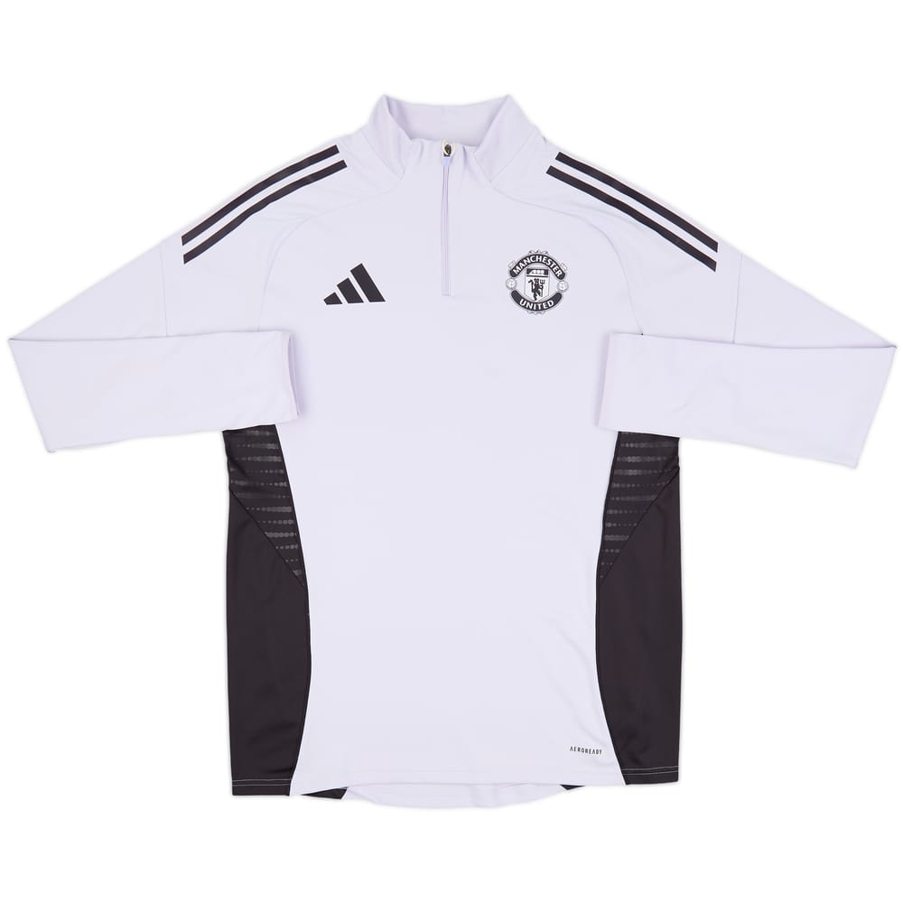 2025-26 Manchester United adidas 1/4 Zip Training Top