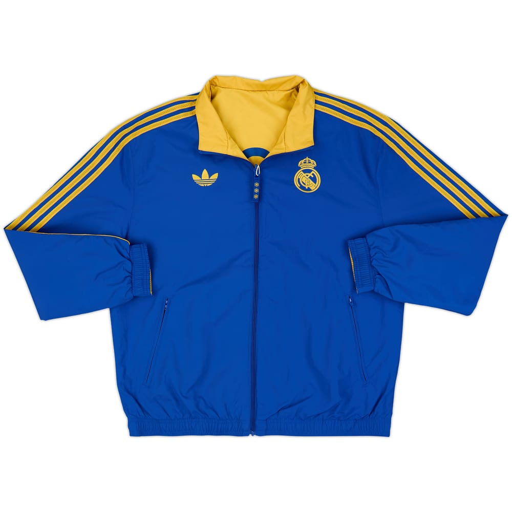 2025-26 Real Madrid adidas Originals Cultural Story Reversible Jacket