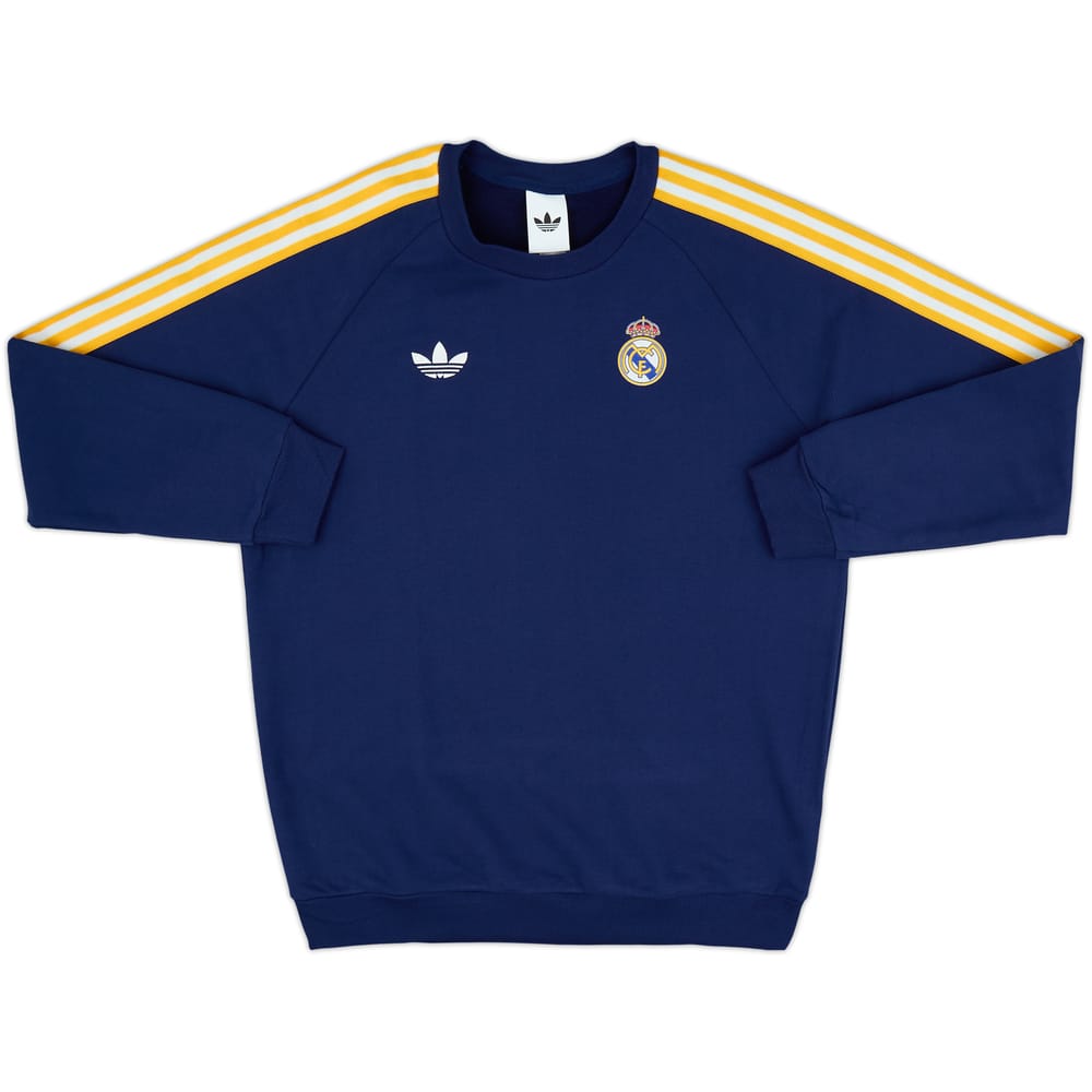 2025-26 Real Madrid adidas Originals Crew Sweat Top