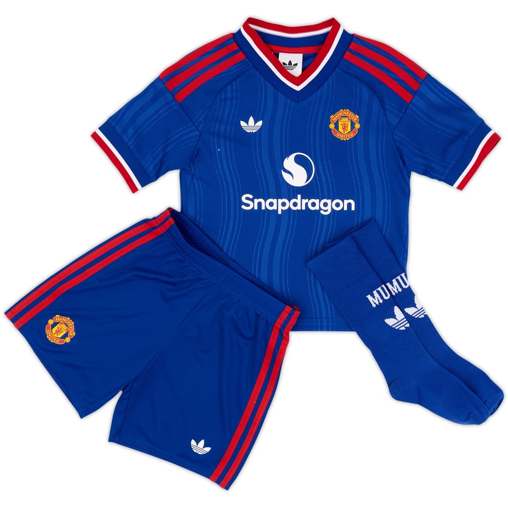 2026-27 Manchester United Away Full Kit (Little Kids)