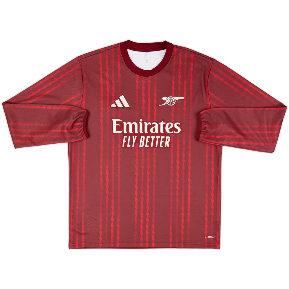 2025-26 Arsenal adidas Pre-Match Warm Top
