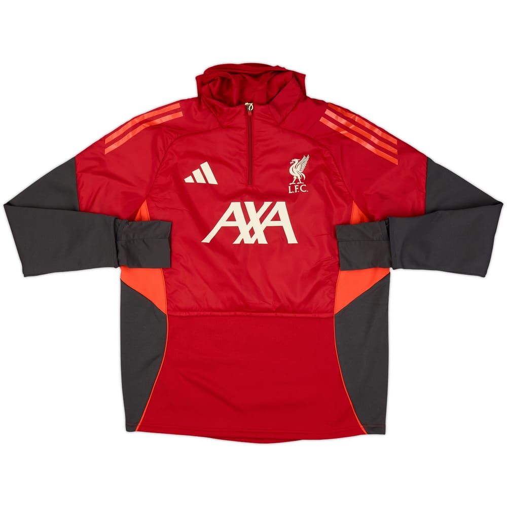 2025-26 Liverpool adidas 1/4 Zip Winterized Top 