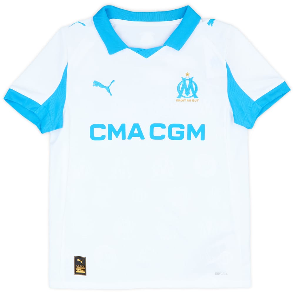 2025-26 Olympique Marseille Home Shirt (KIDS)