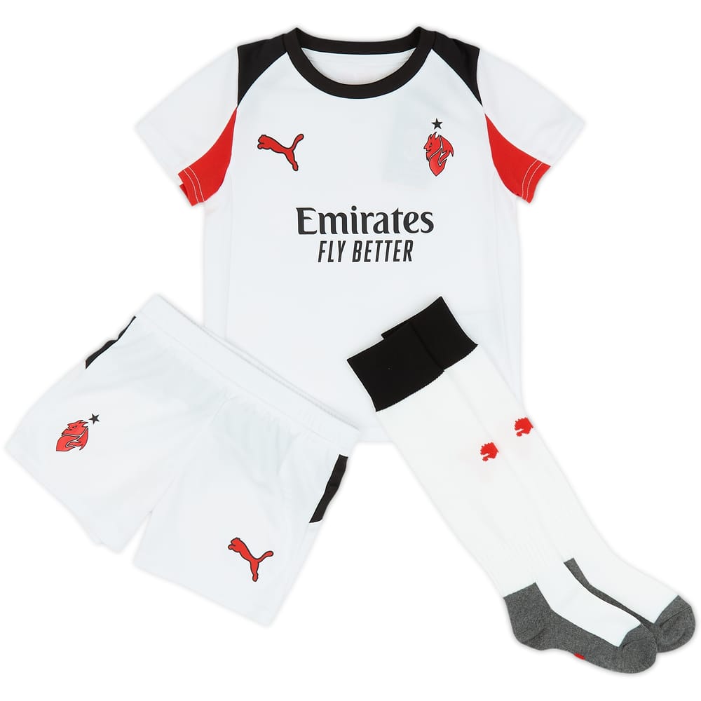 2025-26 AC Milan Away Full Kit (Little Kids)