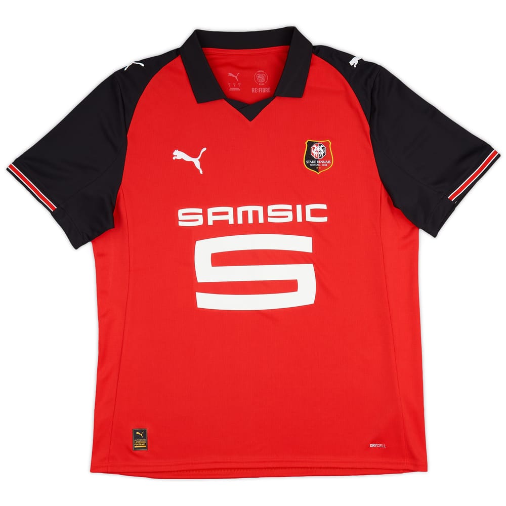 2025-26 Stade Rennais Home Shirt