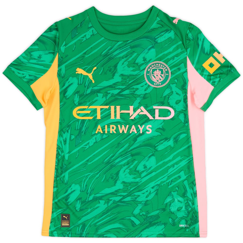 2025-26 Manchester City GK Shirt (KIDS)