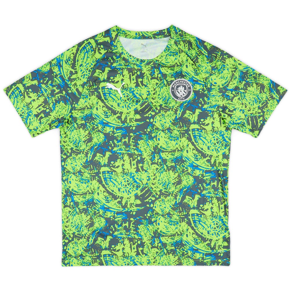 2025-26 Manchester City Puma Pre-Match Shirt