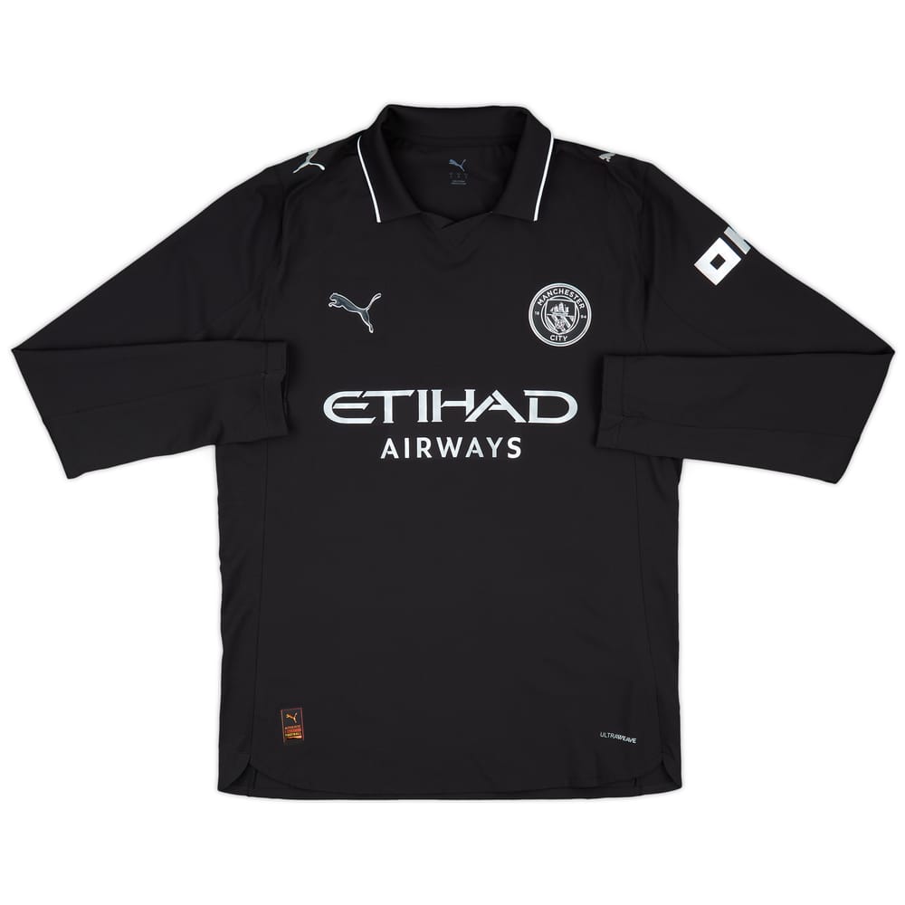 2025-26 Manchester City Authentic Away L/S Shirt