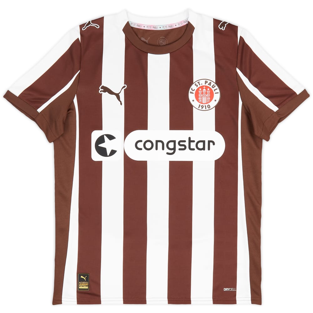 2025-26 St Pauli Home Shirt (KIDS)