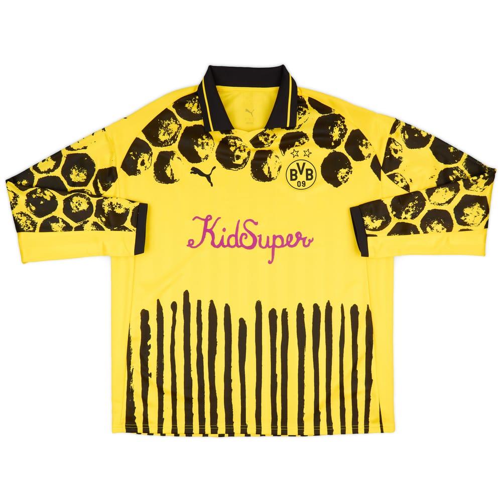 2025 Borussia Dortmund KidSuper CWC Retro L/S Shirt