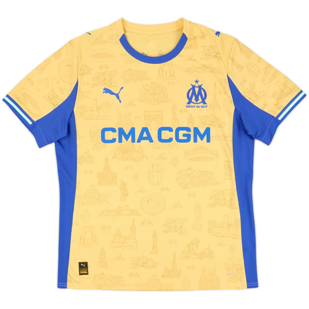 2025-26 Olympique Marseille Fourth Shirt