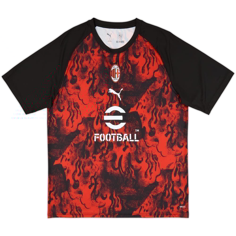 2025-26 AC Milan Puma Pre-Match Warm Up Shirt