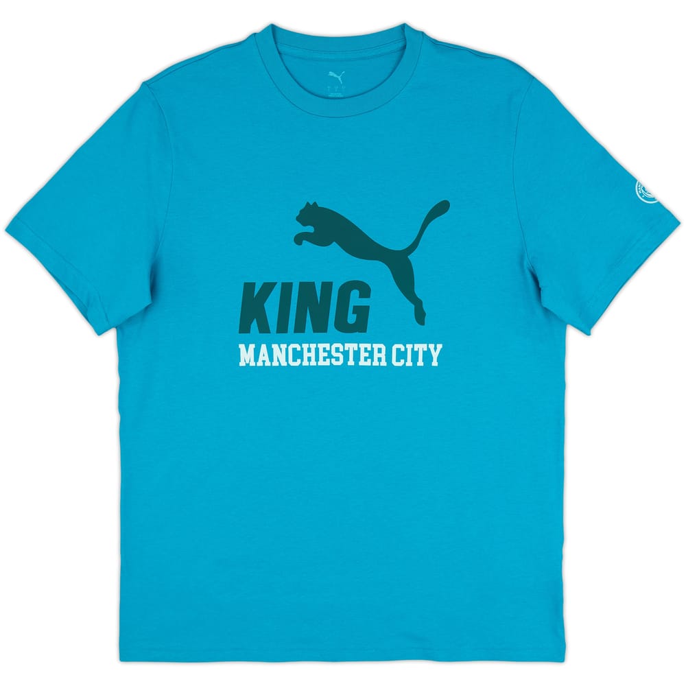 2025-26 Manchester City Puma King Logo Tee