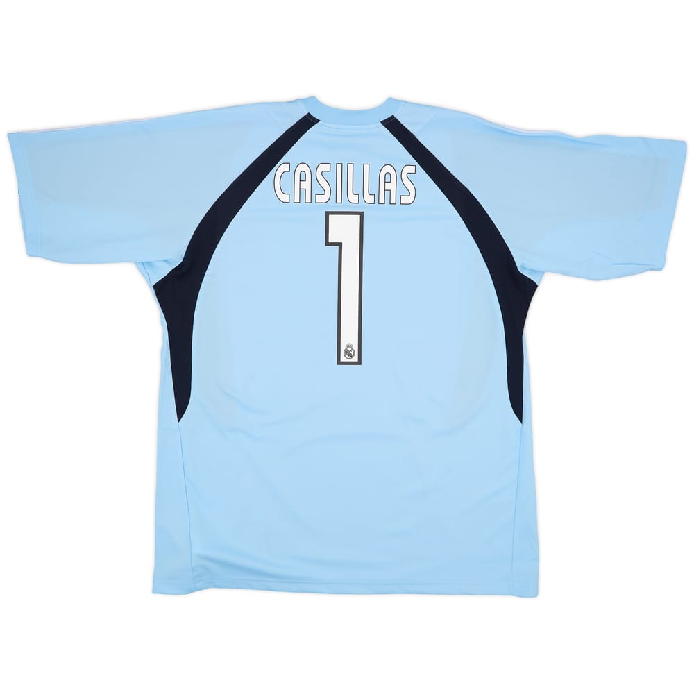 2003-04 Real Madrid GK S/S Shirt Casillas #1 (L)
