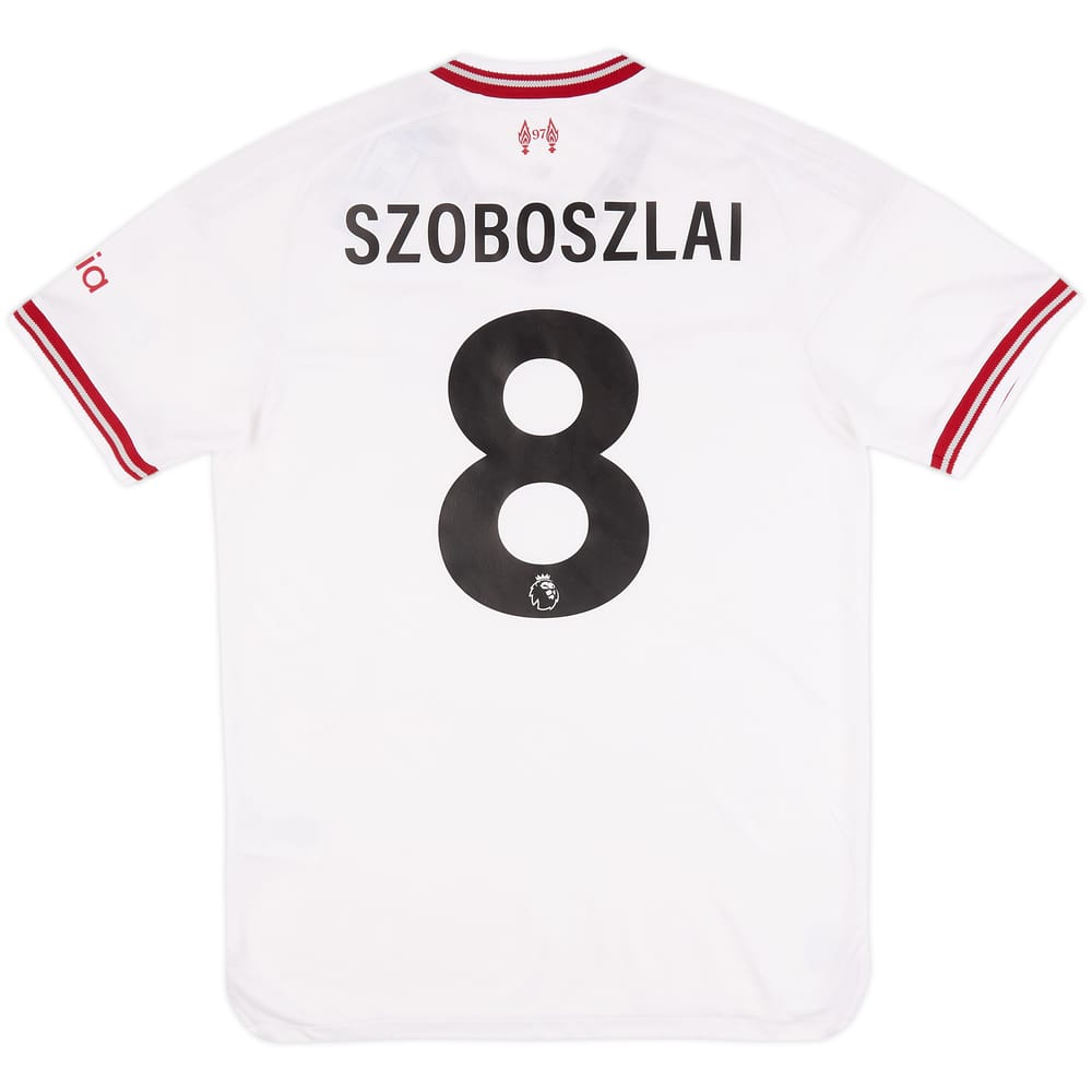 2026-27 Liverpool Authentic Away Shirt Szoboszlai #8