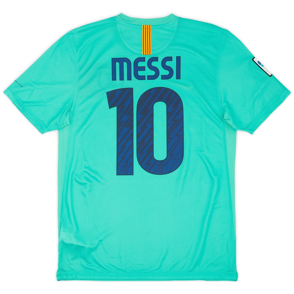 2010-11 Barcelona Away Shirt Messi #10 (M)