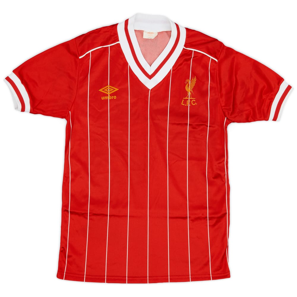 1982-85 Liverpool Home Shirt - 9/10 - (S)