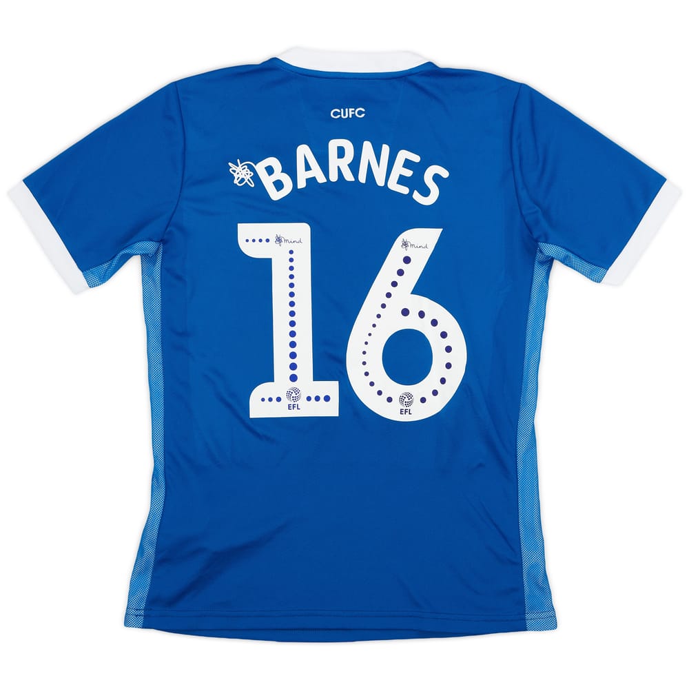 2019-20 Carlisle United Home Shirt Barnes #16 - 9/10 - (M)