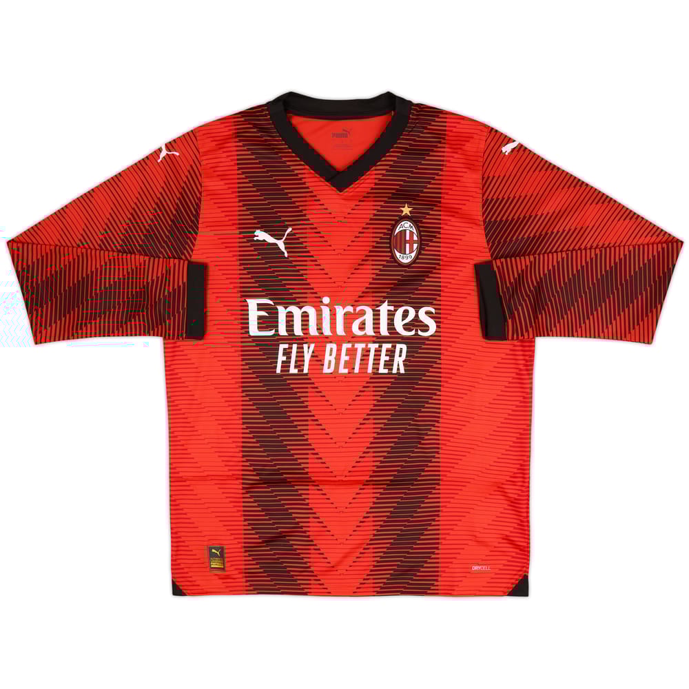 2023-24 AC Milan Home L/S Shirt