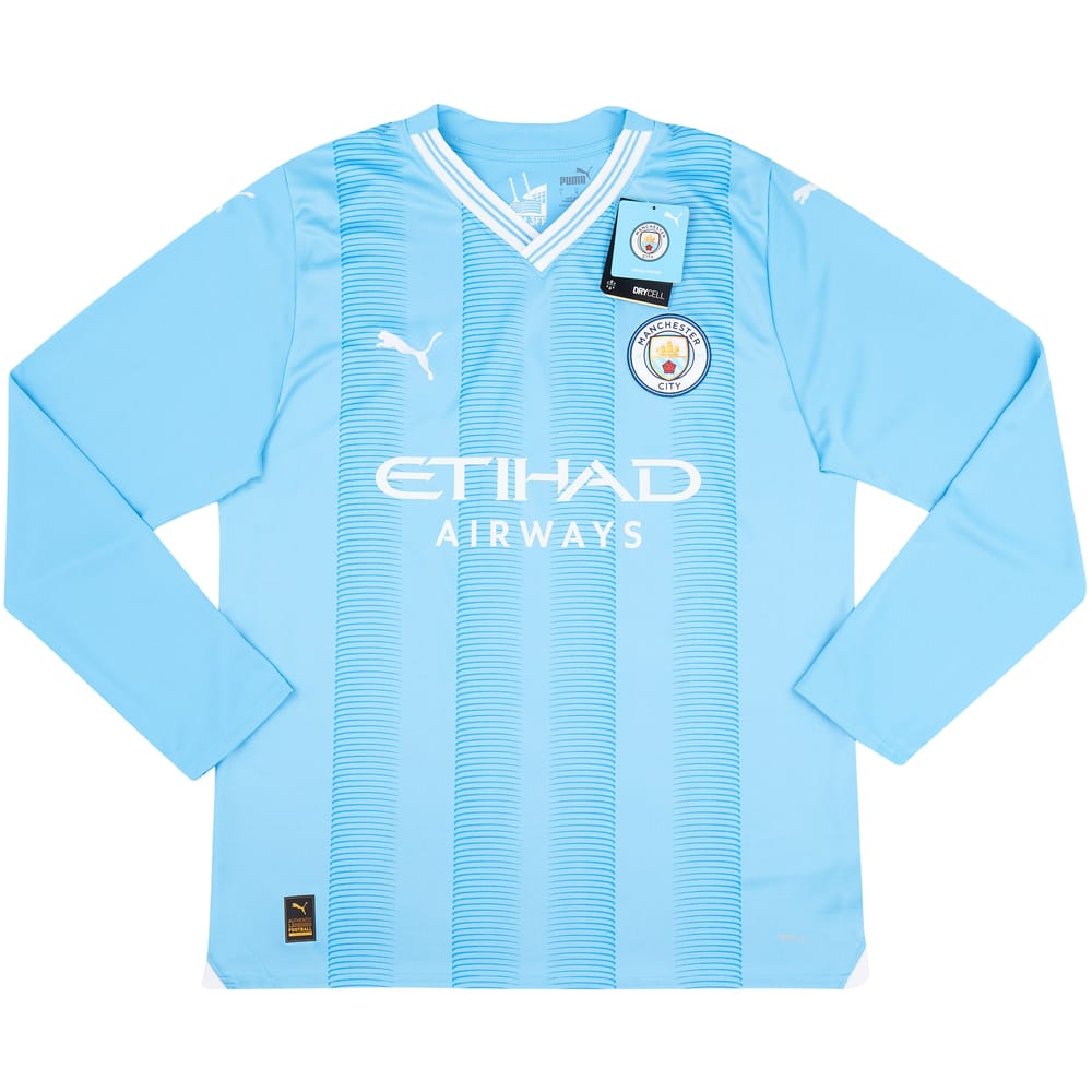 2023-24 Manchester City Home L/S Shirt