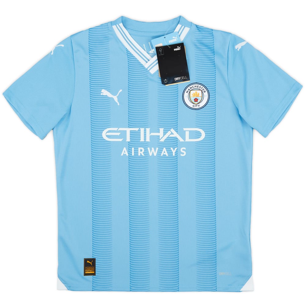 2023-24 Manchester City Home Shirt (KIDS)