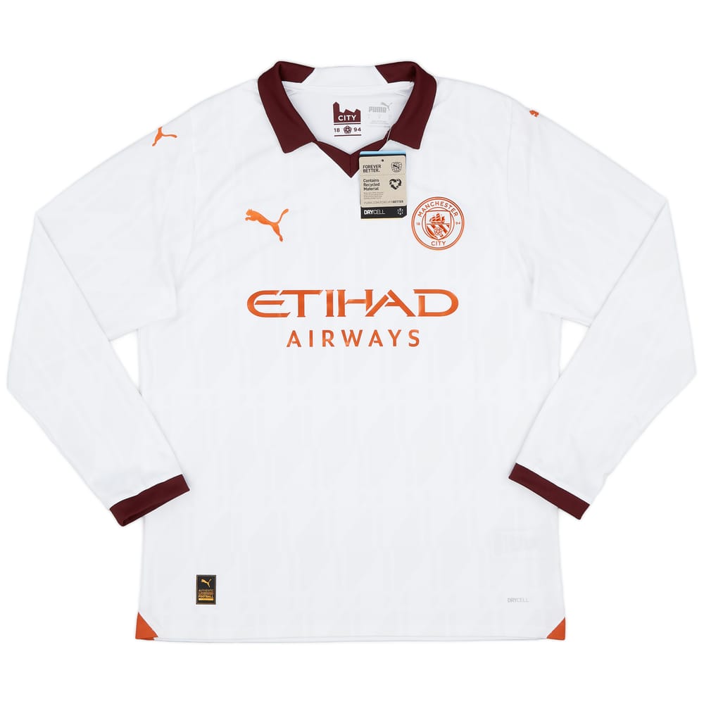 2023-24 Manchester City Away L/S Shirt