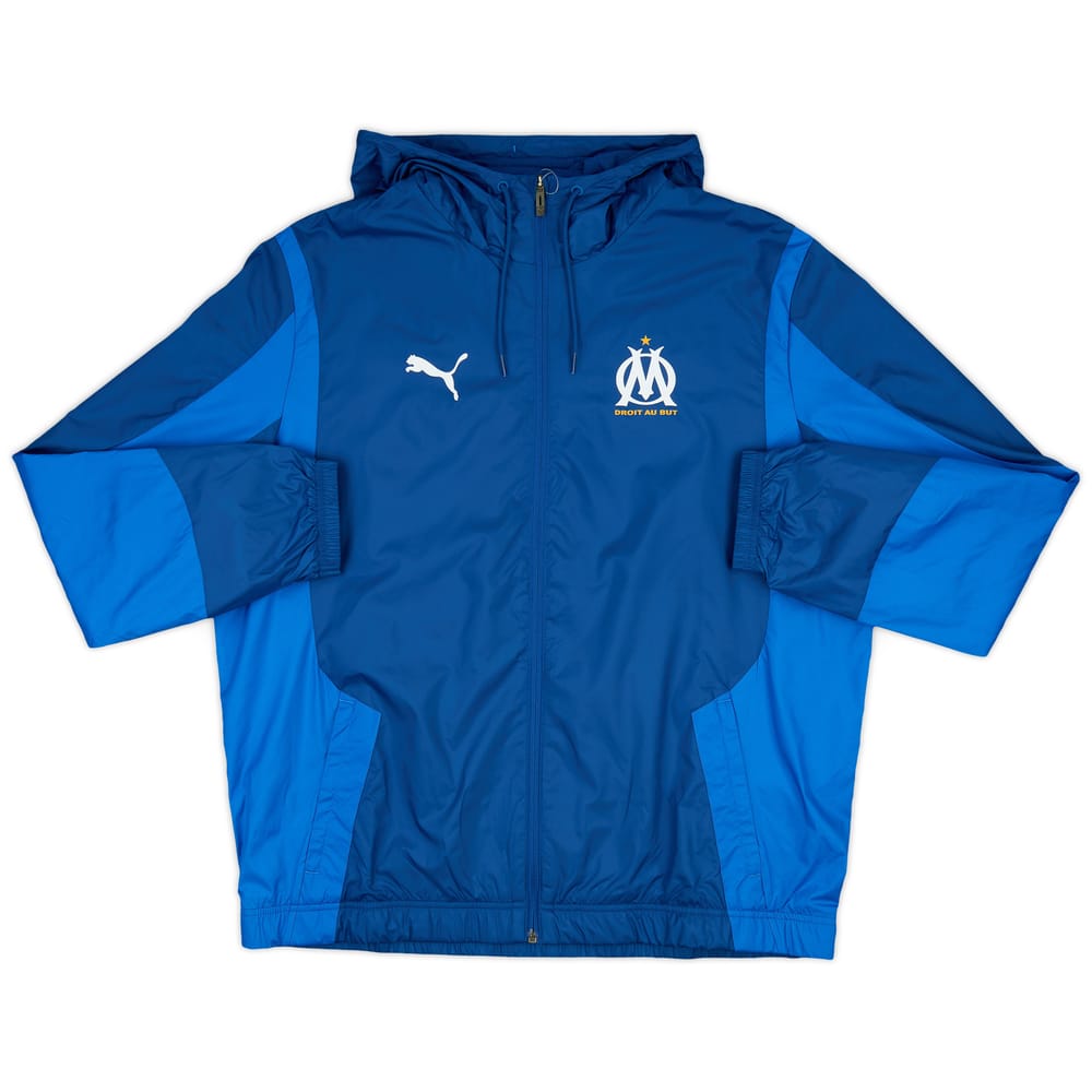 2023-24 Olympique Marseille Puma Pre-Match Anthem Jacket