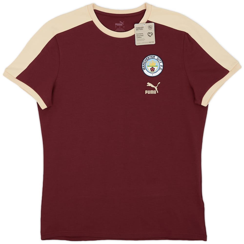 2023-24 Manchester City Puma ftblHeritage T7 Tee