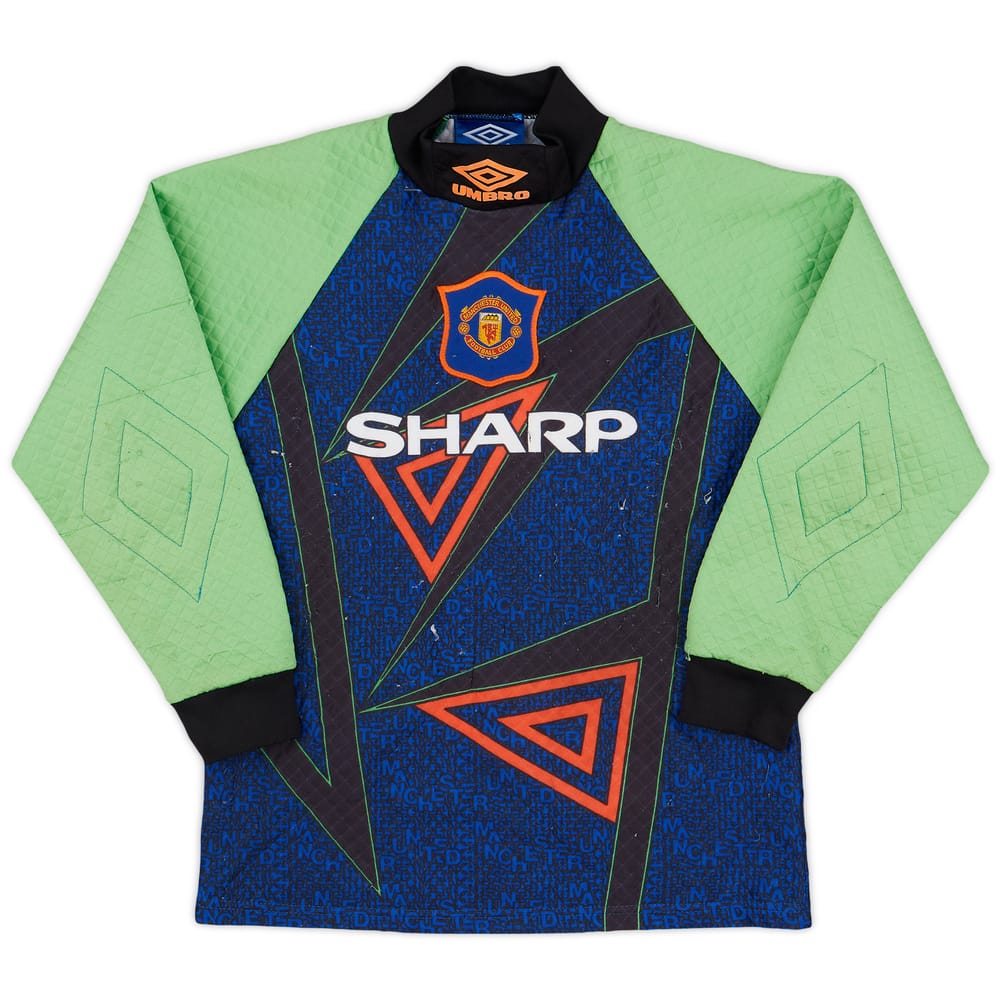 1994-96 Manchester United GK Shirt - 7/10 - (L.Boys)