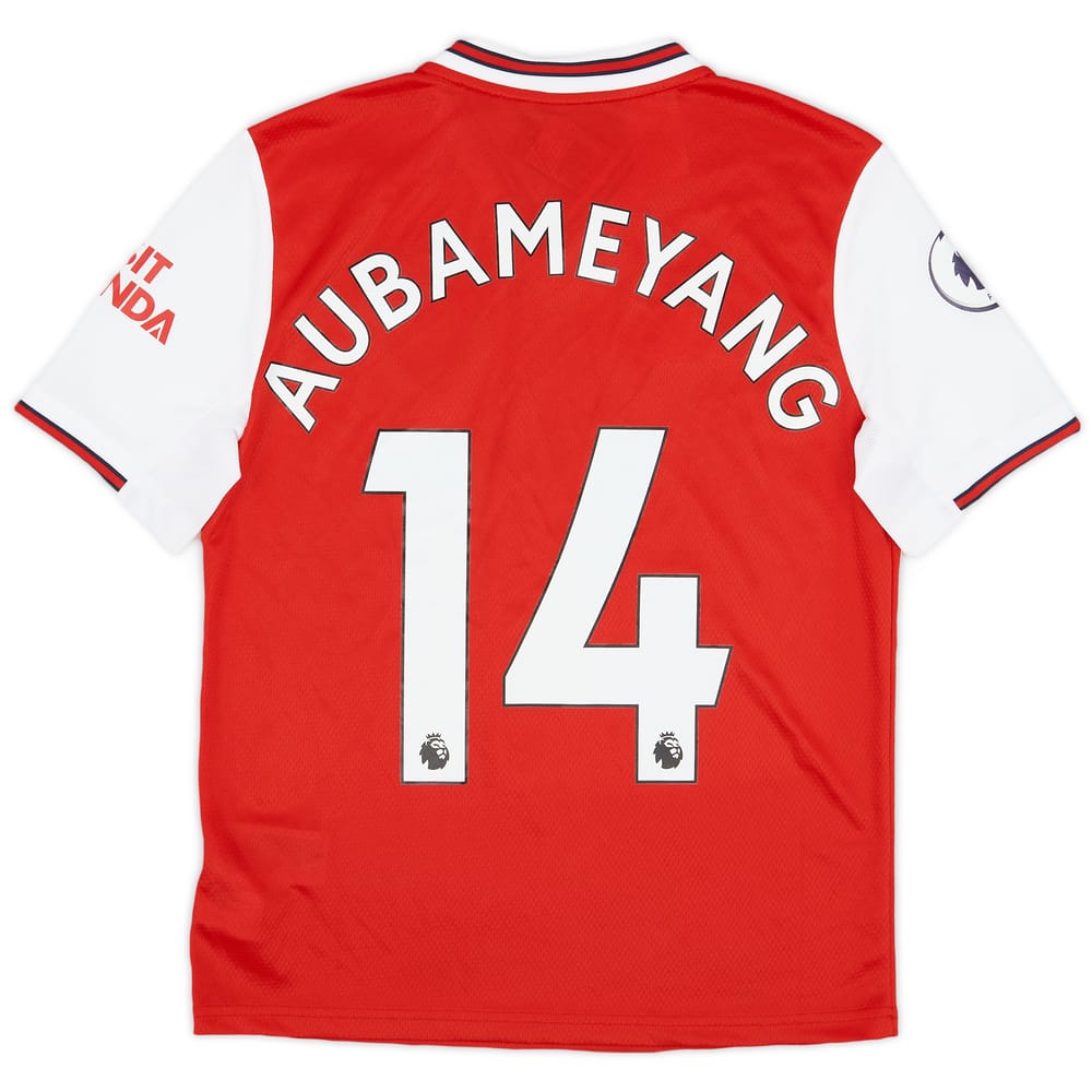 2019-20 Arsenal Home Shirt Aubameyang #14 (L.Boys)