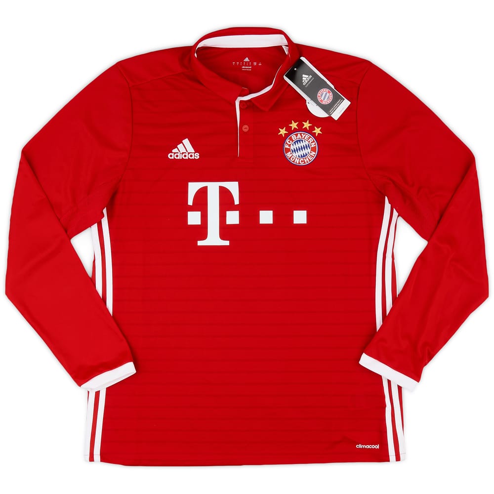 2016-17 Bayern Munich Home L/S Shirt (L)