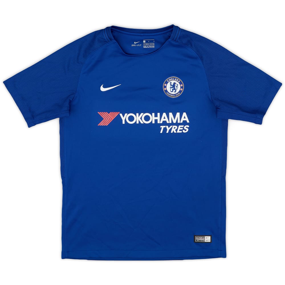2017-18 Chelsea Home Shirt - 8/10 - (L.Boys)