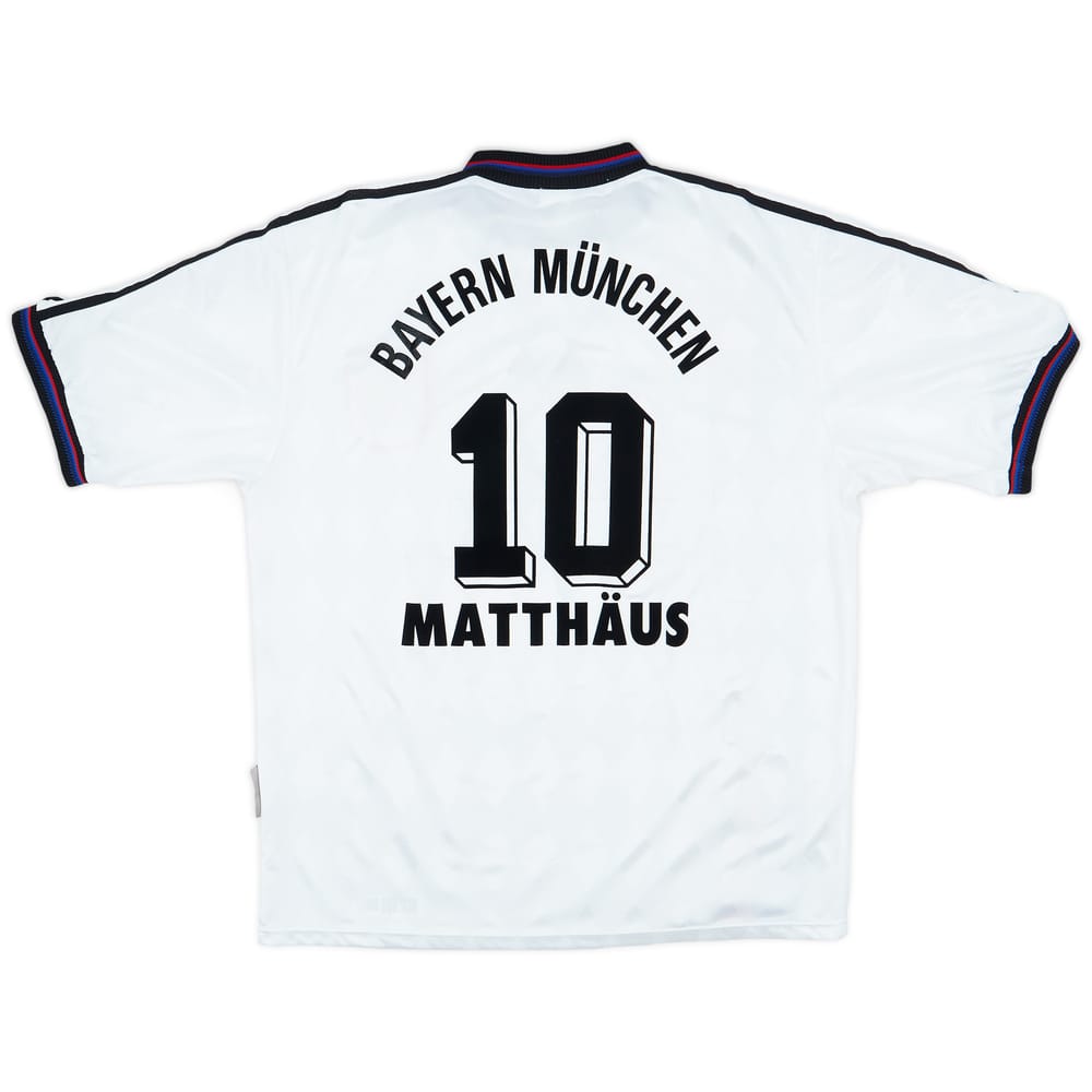 1996-98 Bayern Munich Away Shirt Matthaus #10 - 8/10 - (L)