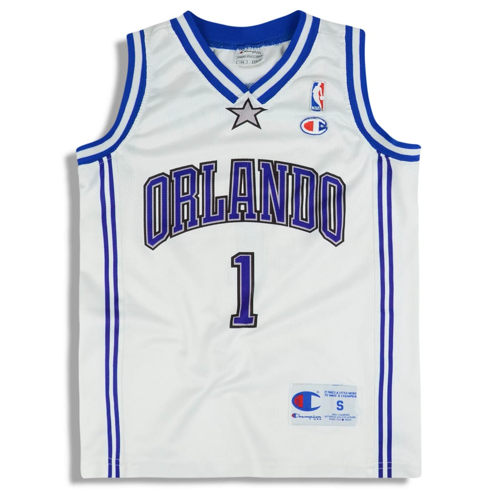 2003-04 Orlando Magic McGrady #1 Champion Jersey (Home) Y