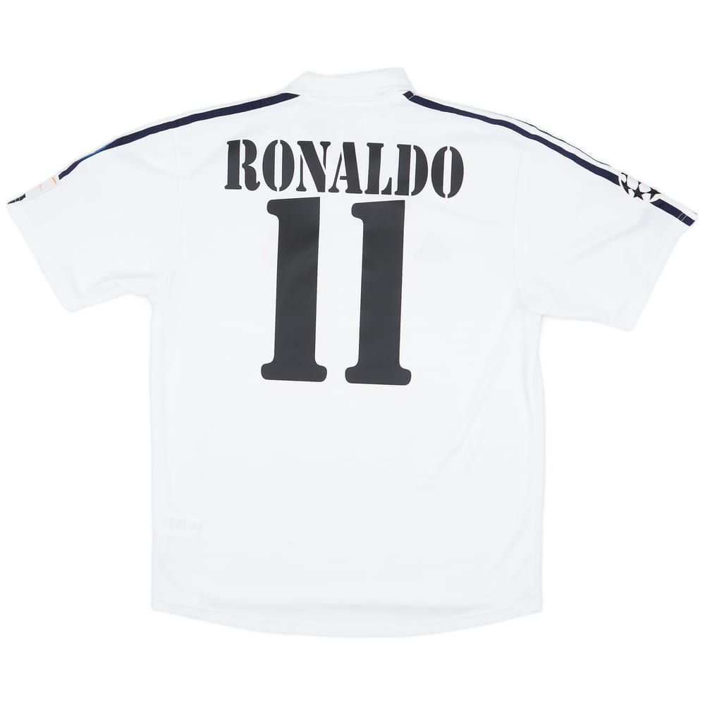 2002-03 Real Madrid Centenary Home Shirt Ronaldo #11 - 5/10 - (M)