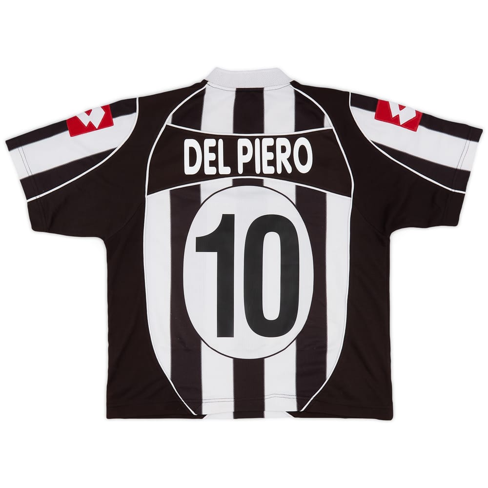 2002-03 Juventus Home Shirt Del Piero #10 - 5/10 - (XL)