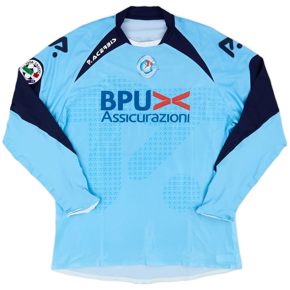 2006-07 AlbinoLeffe Home L/S Shirt Bonazzi #10 - 9/10 - (L)