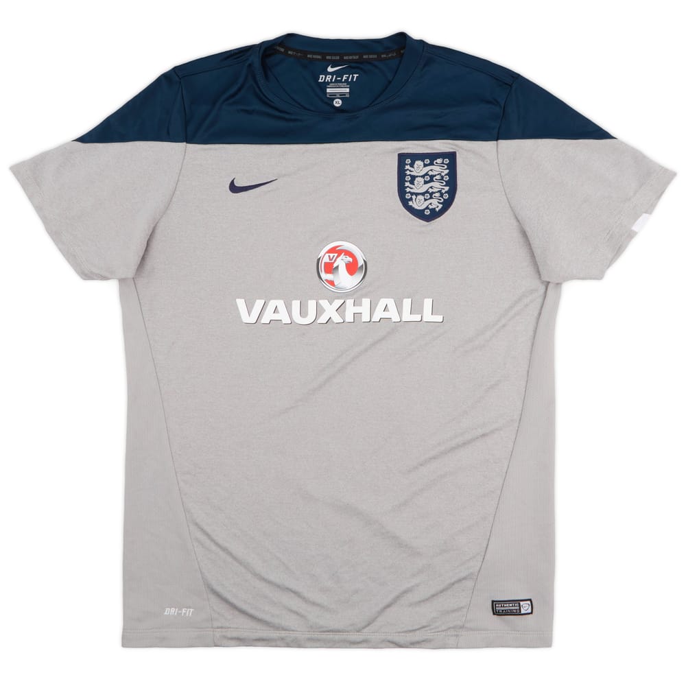 2014-15 England Nike Training Shirt - 8/10 - (XL)