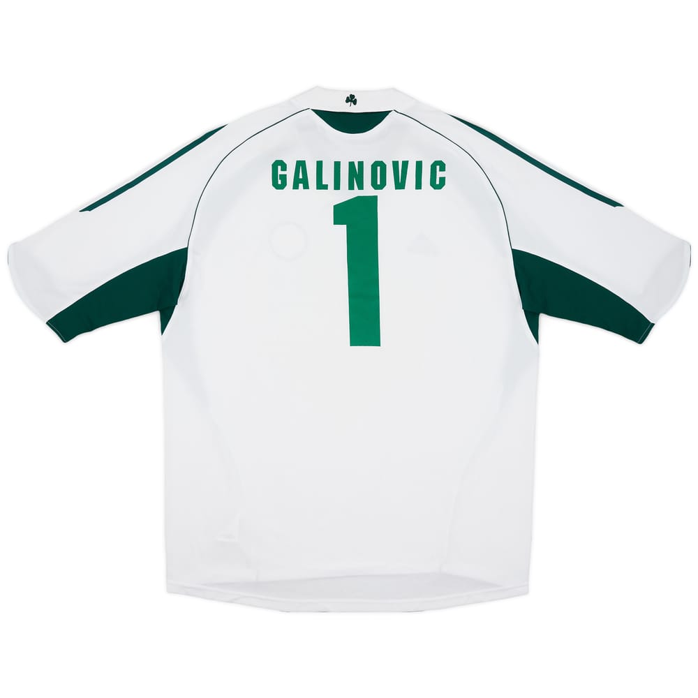2005-06 Panathinaikos Away Shirt Galinovic #1 - 7/10 - (XXL)