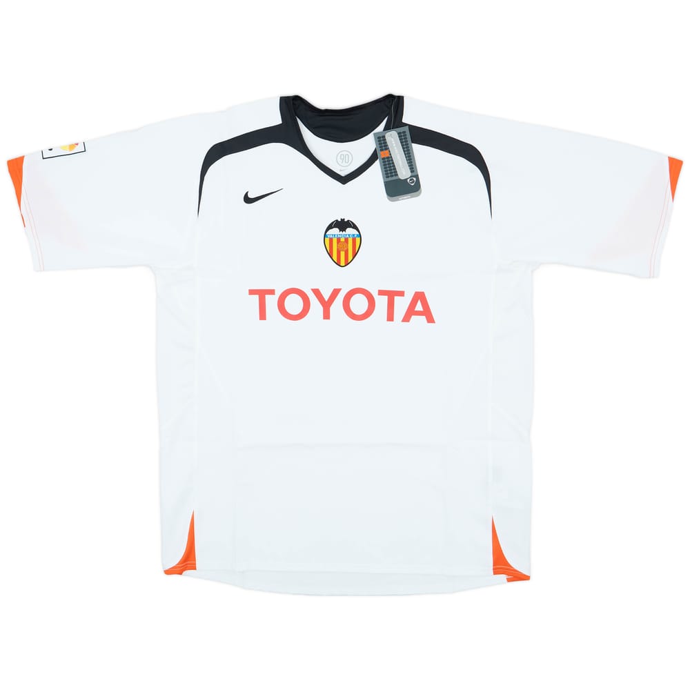 2005-06 Valencia Home Shirt (XL)