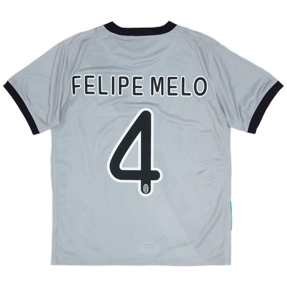 2009-10 Juventus Away Shirt Felipe Melo #4 - 9/10 - (S)