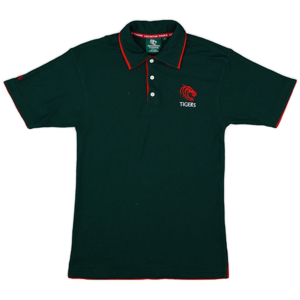 2000s Leicester Tigers Rugby Polo Shirt - 9/10 - (XL.Boys)