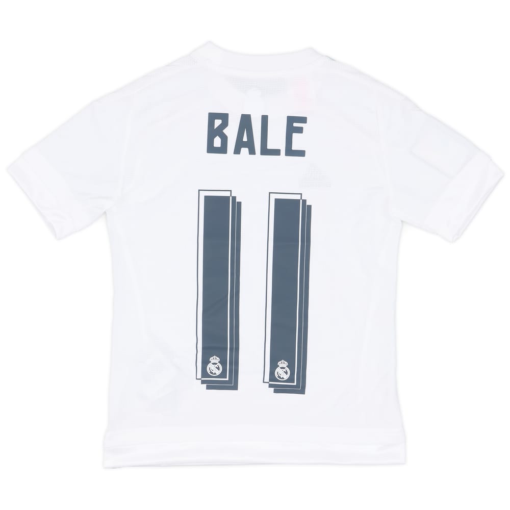 2015-16 Real Madrid Home Shirt Bale #11 (S.Boys)