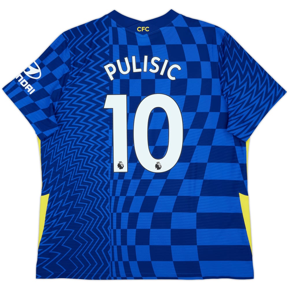 2021-22 Chelsea Authentic Home Shirt Pulisic #10 - 10/10 - (XXL)