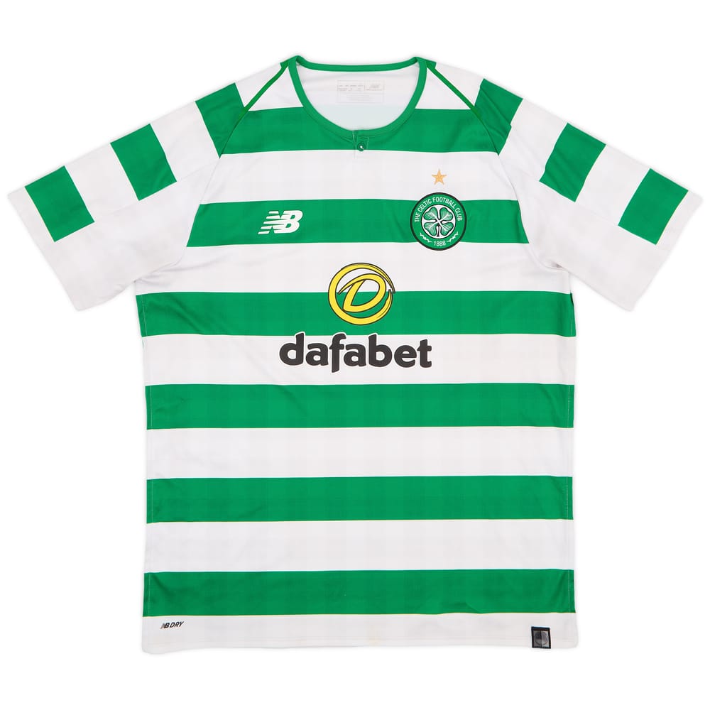 2018-19 Celtic Home Shirt - 7/10 - (L)